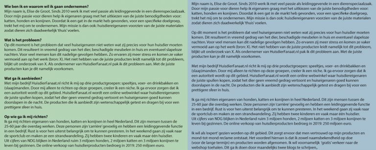 Samenvatting voor je ondernemingsplan? 4 tips met voorbeeld!