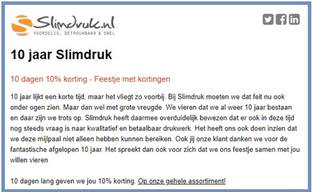 Slecht persbericht